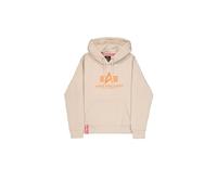 Alpha Industries Herren Hoodie Basic Logo organic beige L