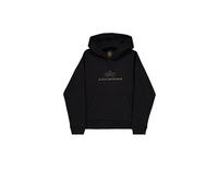 Alpha Industries Herren Hoodie Basic Logo TPU black/shiny gold M