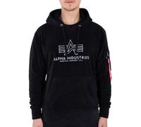 Alpha Industries Herren Hoodie Basic Polar Fleece black L