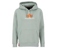 Alpha Industries Herren Hoodie Basic Rubber dusty green M
