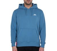 Alpha Industries Herren Hoodie Basic Small Logo airforce blue S