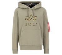 Alpha Industries Herren Hoodie Camo TPU olive XL