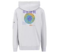 Alpha Industries Herren Hoodie Dark Side pastel grey S