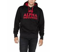 Alpha Industries Herren Hoodie Foam Print black S