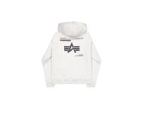 Alpha Industries - Label Backprint Hoodie - Sweatshirt - Pastel Grey L