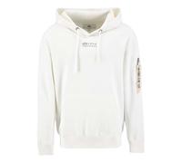 Alpha Industries Herren Hoodie Organics EMB organic white XS
