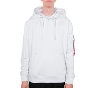 Alpha Industries Herren Hoodie RBF Latex Print white L