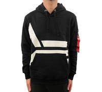 Alpha Industries Herren Hoodie Side Logo black XS