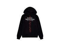 Alpha Industries Herren Hoodie Signature BP black XXL