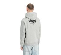 Alpha Industries Herren Hoodie Signature grey heather M