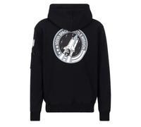 Alpha Industries Herren Space Shuttle Hoodie in Schwarz L