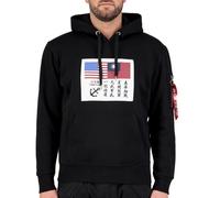 Alpha Industries Herren Hoodie USN Blood Chit black S