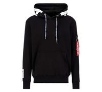 Alpha Industries Herren Hoody Kapuzensweat Für Kapuzenpullover, Schwarz, M EU
