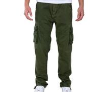 Alpha Industries Jet Pant Freizeithose für Herren Dark Olive
