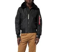 ALPHA INDUSTRIES Herren Injector III Bomberjacke, Black/Black, XS