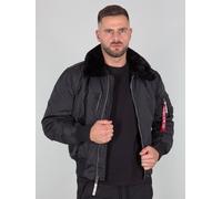 Alpha Industries Herren Bomberjacke Injector III schwarz S