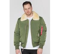 Alpha Industries Herren Injector III Flugjacke in Salbeigrün S