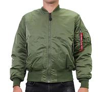Alpha Industries Herren Jacken MA-1, Grau (rep.green 04), XXXX-Large