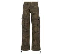 Alpha Industries Herren Jet Camo Freizeithose, Olive Camo, 34