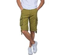 Alpha Industries Herren Jet Short Für Cargos, Khaki Green, 34 EU