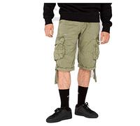 Alpha Industries Jet Cargo Shorts 38 Light Olive