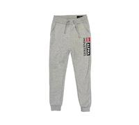 Alpha Industries Herren Jogginghose Alpha Block-Logo grey heather 3XL