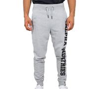 Alpha Industries Herren Jogginghose Big Letters grey heather L