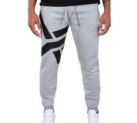 Alpha Industries Herren Jogginghose Side Logo grey heather XXL