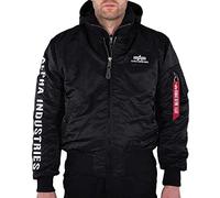 Alpha Industries Herren MA-1 D-Tec Sleeve Embroidery Slim Bomber Jacket