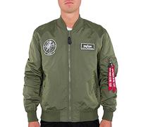ALPHA INDUSTRIES Herren Ma-1 Tt Glow in The Dark Bomberjacke für Herren Bomberjacke (1er Pack)