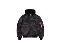 Bomberjacke ALPHA INDUSTRIES "Alpha Industries Men - Bomber Jackets MA-1 ZH Back EMB Camo" Gr. S, schwarz (black camo) Herren Jacken (94752915-S) black camo
