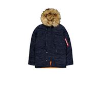 Alpha Industries Parka »N3B VF 59« mit abnehmbarem Kunstfellkragen, marine