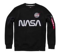 ALPHA INDUSTRIES Herren NASA Reflective Sweater Sweatshirt für Herren Sweatshirt (1er Pack)