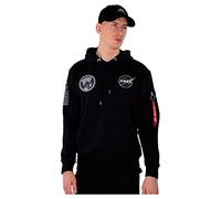 ALPHA INDUSTRIES Herren NASA Voyager Hoody Kapuzensweat für Herren Kapuzenpullover (1er Pack)