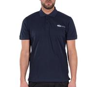 Alpha Industries Herren Polohemd Basic Polo SL rep.blue S