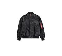 Alpha Industries Leder & vegane Jacke Herren schwarz, XXL