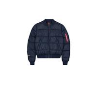 Alpha Industries Herren Pufferjacke MA-1 Logo ultra navy XXL