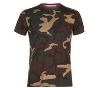 ALPHA INDUSTRIES Herren RBF Tape T T-Shirt, Mehrfarbig (Wdl Camo 65-408), M