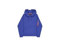 Alpha Industries Herren Red Stripe Hoodie, Galactic Blue, XL