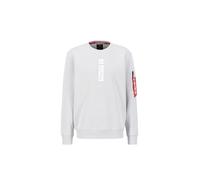 Alpha Industries Herren Rp Für Sweatshirt, Pastel Grey, M EU