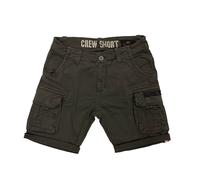 Alpha Industries Herren Short Crew greyblack 30