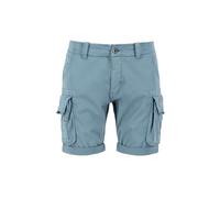 Shorts ALPHA INDUSTRIES "Alpha Industries Men - Crew Short" Gr. 31, Normalgrößen, bunt (greyblue) Herren Hosen (17970350-31) greyblue