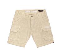 Alpha Industries Crew Short Weiß Herren 33 Weiß 33