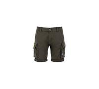 Alpha Industries Crew Patch Cargo Shorts 32 Greyblack