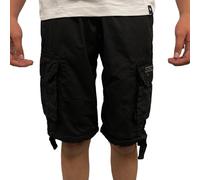 Alpha Industries Jet Cargo Shorts 33 Black