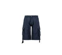 Alpha Industries Bermudas mit Cargotaschen Modell 'JET' in Marine, Größe 33