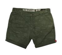 Alpha Industries Herren Short Kerosene All Over dark olive 36