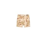 Shorts ALPHA INDUSTRIES "Crew Short Camo", Herren, Gr. 30, Normalgrößen, desert camo 91, Obermaterial: 98% Baumwolle, 2% Elastan, Hosen Shorts (94268958-30) desert camo 91