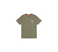 Alpha Industries - Signature Back Print T-Shirt - Sage Green 3XL