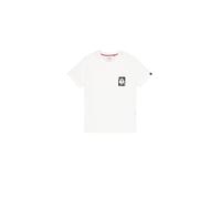Alpha Industries Herren Skull Ops T-Shirt, White, M